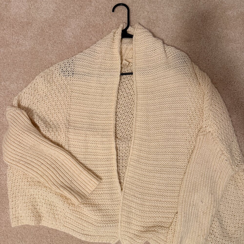 Shawl/Open Knit Sweater
